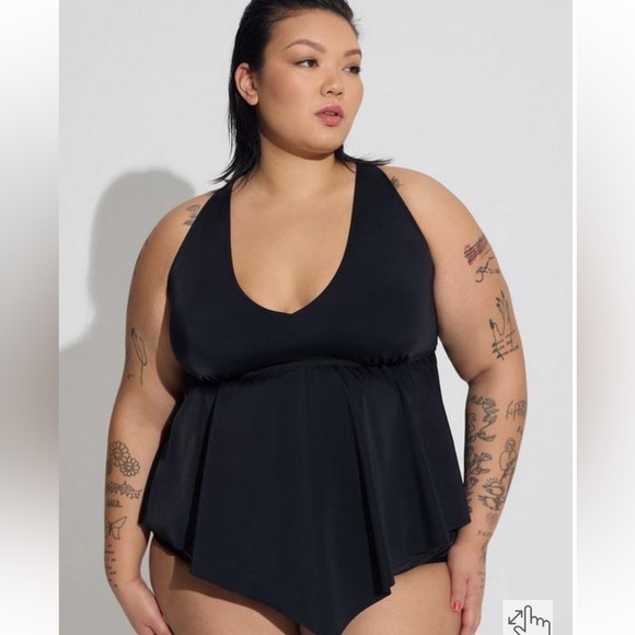 New! Torrid sz 3 Wireless Tankini Swim Bathing Suit 3X - Picture 2 of 3